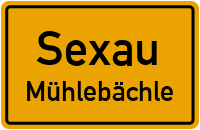 Saubergweg in SexauMühlebächle