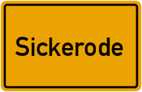 Sickerode in Thüringen