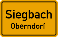 Weltersbachstraße in SiegbachOberndorf