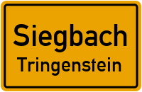 Gartenstraße in SiegbachTringenstein