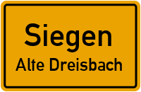 Bergmannsweg in SiegenAlte Dreisbach
