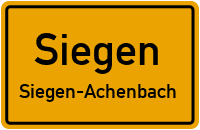 Unterm Driesch in SiegenSiegen-Achenbach
