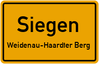 B 62 in SiegenWeidenau-Haardter Berg