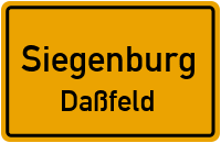 Färbergasse in SiegenburgDaßfeld