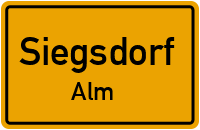 Straßenverzeichnis Siegsdorf Alm