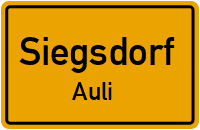 Sedlmayrstraße in SiegsdorfAuli