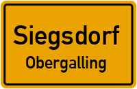 Hochgalling in SiegsdorfObergalling