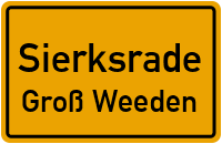 Steenkamp in SierksradeGroß Weeden