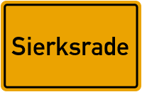 City Sign Sierksrade