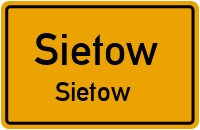 Röbeler Straße in SietowSietow