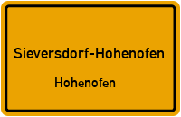 Kleine Str. in 16845 Sieversdorf-Hohenofen (Hohenofen)