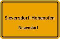 Neustädter Str. in 16845 Sieversdorf-Hohenofen (Neuendorf)