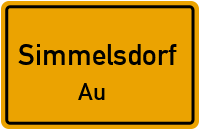 Straßenverzeichnis Simmelsdorf Au