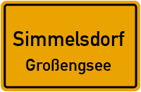Straßenverzeichnis Simmelsdorf Großengsee