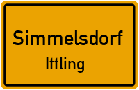 Straßenverzeichnis Simmelsdorf Ittling