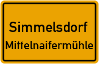 Straßenverzeichnis Simmelsdorf Mittelnaifermühle