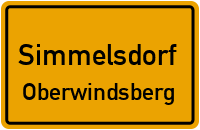 Straßenverzeichnis Simmelsdorf Oberwindsberg