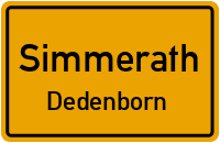 Rurweg in 52152 Simmerath (Dedenborn)