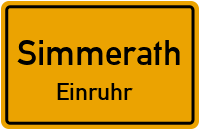Rurstraße in 52152 Simmerath (Einruhr)