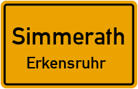 Langscheider Straße in SimmerathErkensruhr