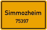 75397 Simmozheim