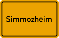 Wo liegt Simmozheim?