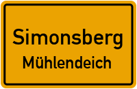 Mühlendeich in SimonsbergMühlendeich
