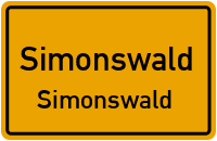 Untertalstraße in SimonswaldSimonswald