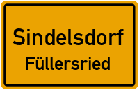 Straßen in Sindelsdorf Füllersried