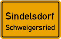 Straßen in Sindelsdorf Schweigersried