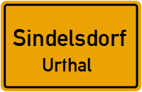 Straßenverzeichnis Sindelsdorf Urthal
