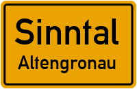Schulstraße in SinntalAltengronau