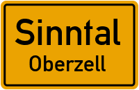 Straßenverzeichnis Sinntal Oberzell
