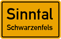 Amtsgasse in SinntalSchwarzenfels