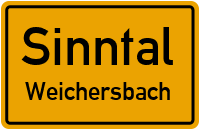 Straßenverzeichnis Sinntal Weichersbach