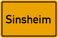 Wo liegt Sinsheim?