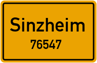 76547 Sinzheim