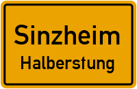 Straßenverzeichnis Sinzheim Halberstung