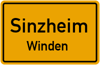 Straßenverzeichnis Sinzheim Winden