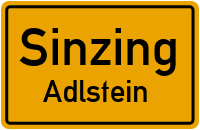 Straßenverzeichnis Sinzing Adlstein