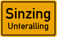 Unteralling in SinzingUnteralling