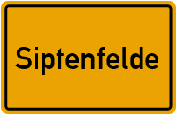 Ortsschild von Gemeinde Siptenfelde in Sachsen-Anhalt