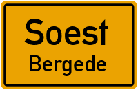 Straßenverzeichnis Soest Bergede