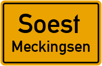 Straßenverzeichnis Soest Meckingsen