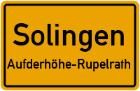 Bonner / Ohligser Straße in SolingenAufderhöhe-Rupelrath