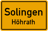 Thomasweg in SolingenHöhrath
