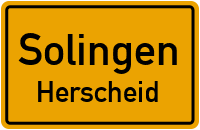 Straßen in Solingen Herscheid