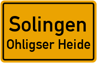 Zubringer Stadtautobahn in SolingenOhligser Heide