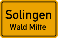 Frankfurter Damm in SolingenWald Mitte