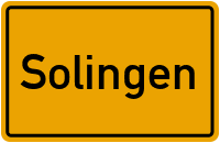 Wo liegt Solingen?